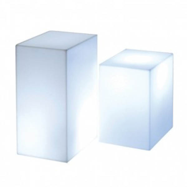 Cube led lumiere blanche - Lux et Déco, Centre de table lumineux