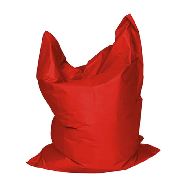 Pouf géant XL bag rouge