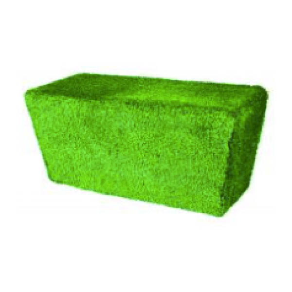 Pouf grass vert