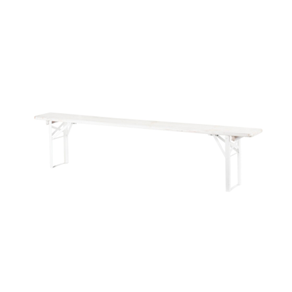 Banc Kermesse Pyla blanc