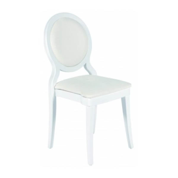 Chaise brescia ginko blanc