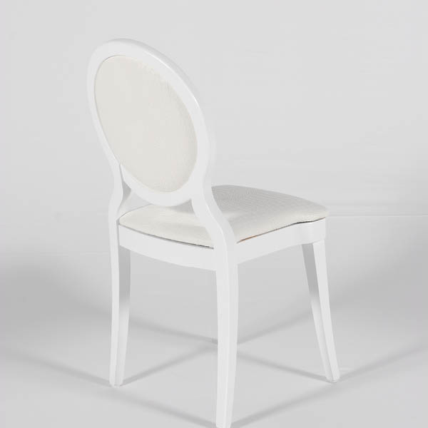Chaise brescia blanc