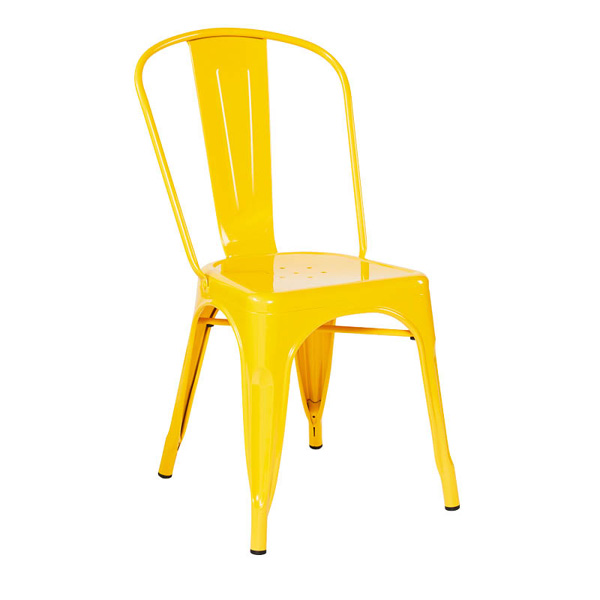 Chaise factory jaune