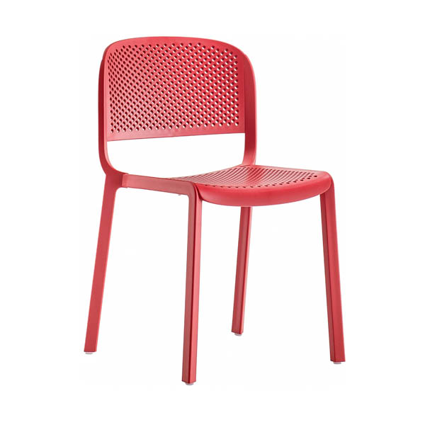 Chaise dome rouge
