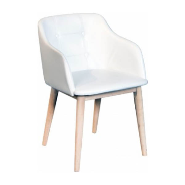 Fauteuil madison blanc