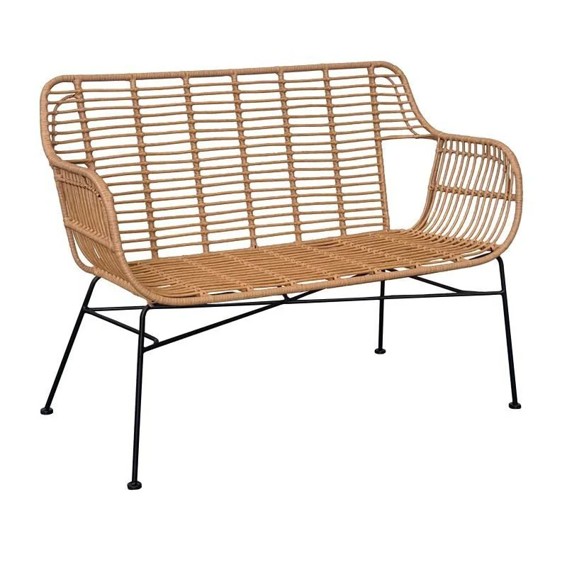 Banquette Rotin by K