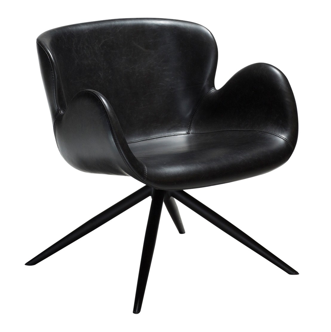 Fauteuil gaia noir