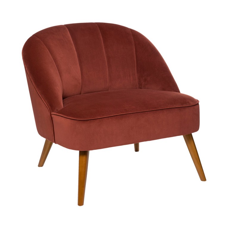 Fauteuil Tova Terra cotta