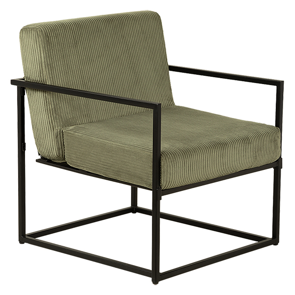 Fauteuil Paulo vert