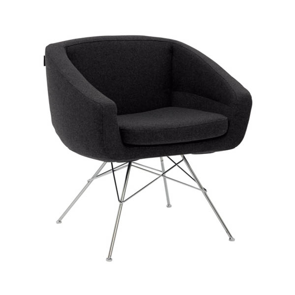 Fauteuil aiko anthracite