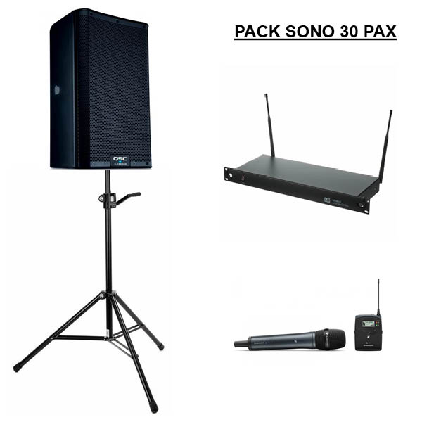 Pack sonorisation 30 pax