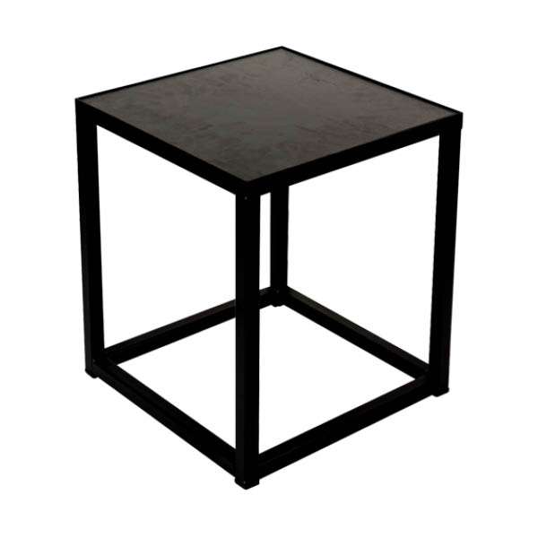 Table Iron 40 noir - 40x40 noir 