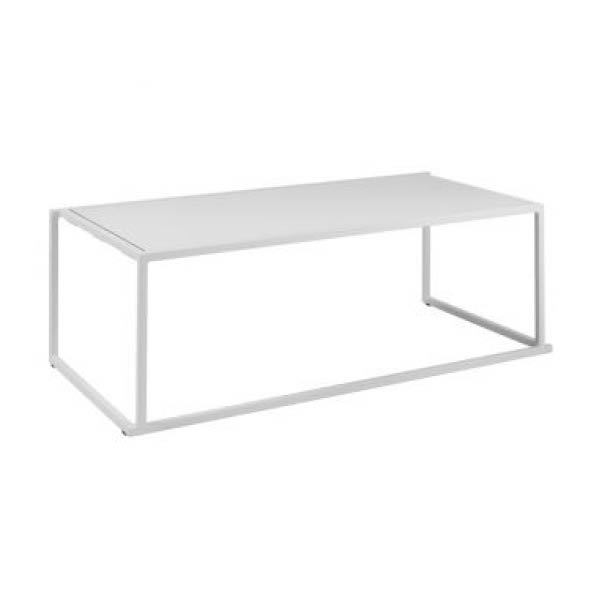 Table quadrum 40 blanc - 120x60 plateau blanc