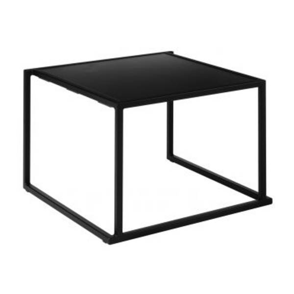 Table quadrum 40 - 60x60 plateau noir
