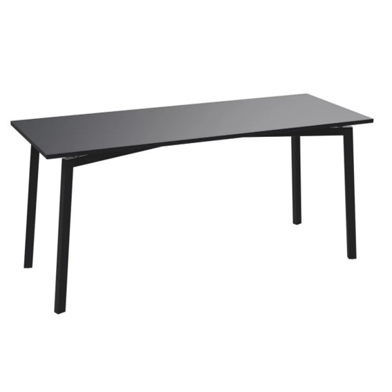 Table Fast noir - 140x80