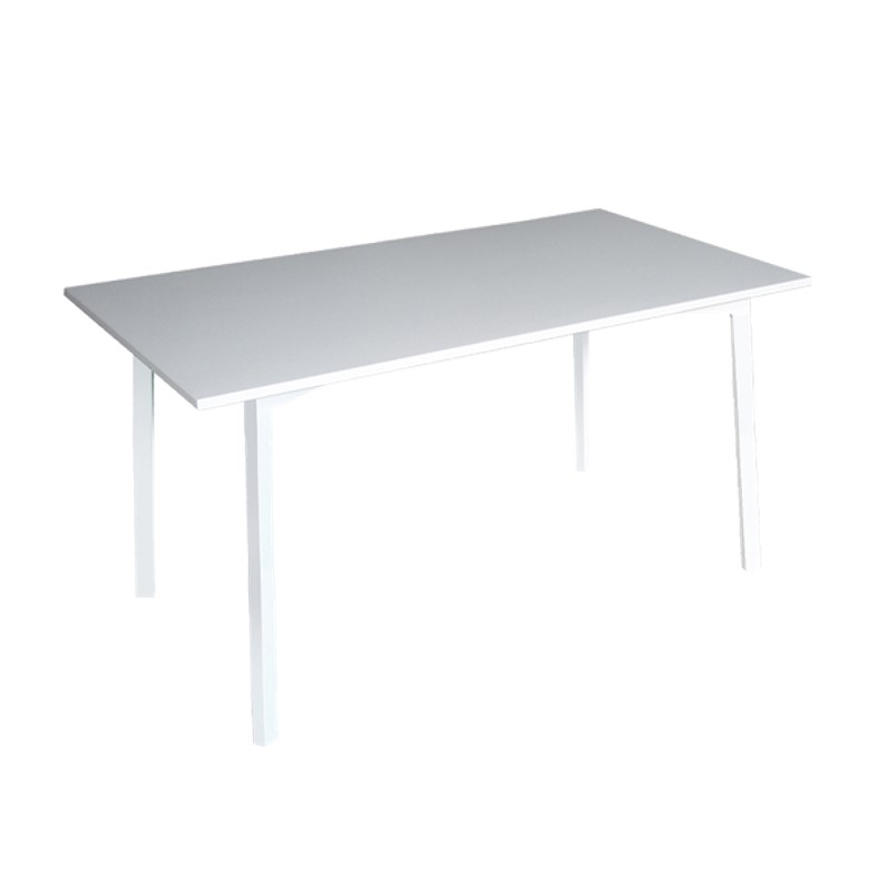 Table Fast blanc - 140x80