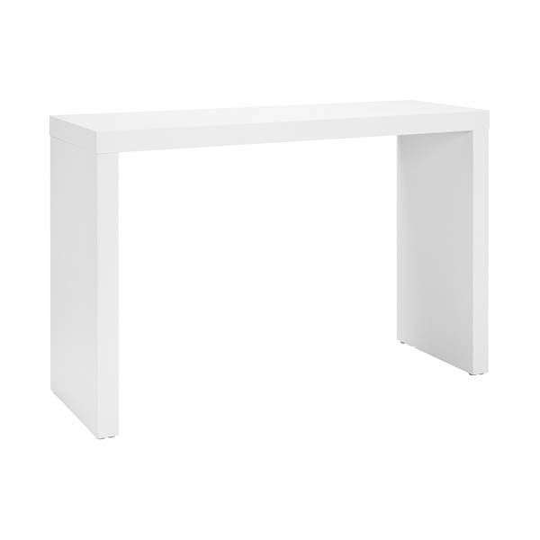 Table levante 110 - 170x60 plateau blanc