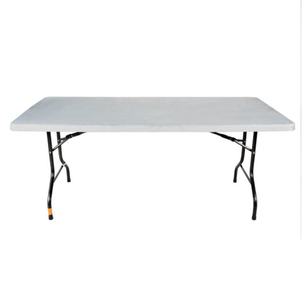 Table regie h74,5 - 182x75 plateau blanc